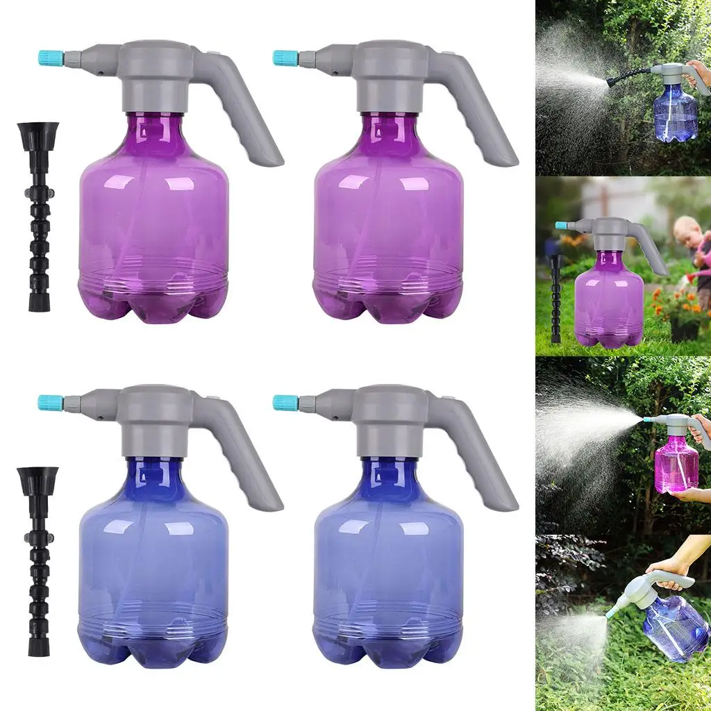 3L Electric Spray Bottle, USB Rechargeable Automatic Watering Can Household Sprayer with Adjustable Nozzle Plant Mister