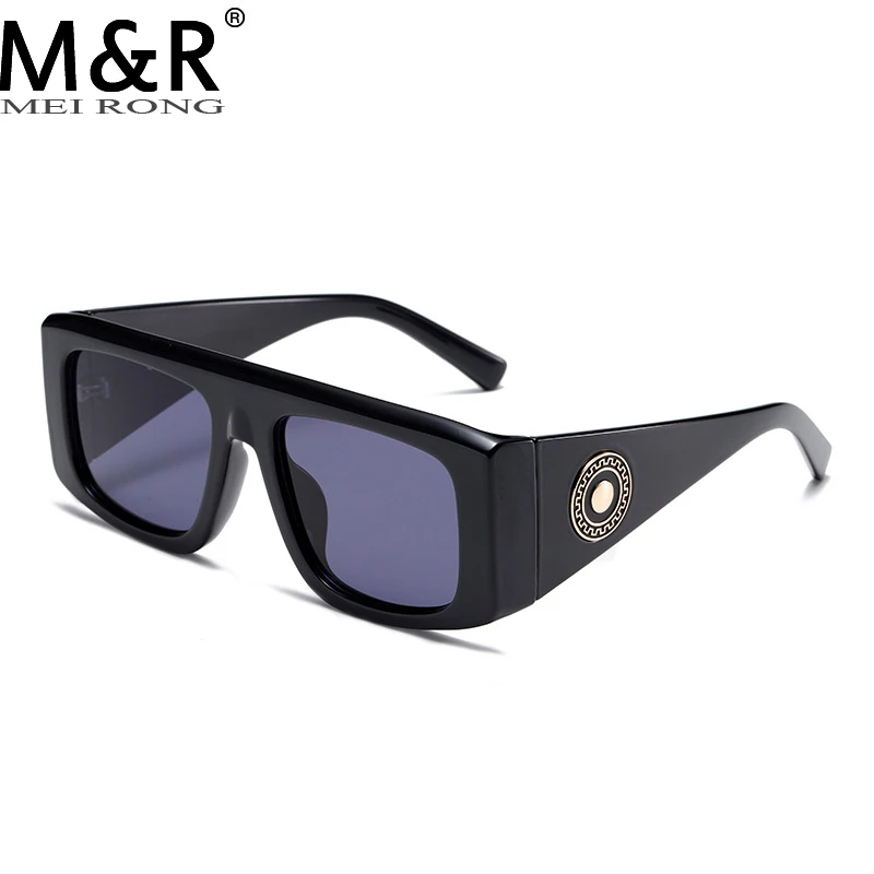 

Fashion New Women's Sunglasses Retro Gradient Wide Leg Eyeglass Frame Men's UV Resistant Y2K Glasses Gafas De Sol Hombre