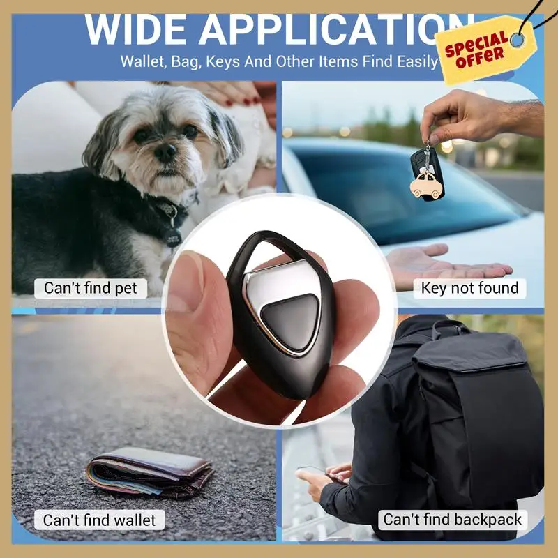 For Itag Location Loss Prevention For Air Tag Flat Alternative Whole Earth Finding Pet Security Locator-WMAN
