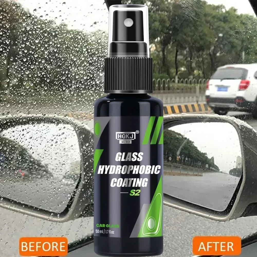 Anti-Rain For Cars Glass Water Repellent Spray Long Lasting Ceramic  Windshield Nano Hydrophobic Protection Coating Car Care