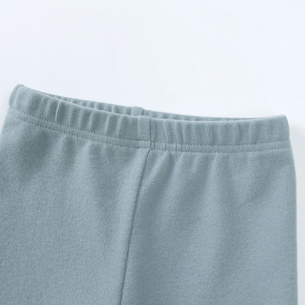 Frühling Kleinkind Junge Nachtwäsche Anzug Kinder ​ Pyjamas Sets Soild Baumwolle Warme Langarm Homewear Mädchen Unterwäsche Kinder Kleidung – Detail 8