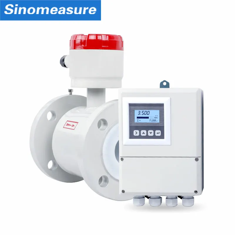 

beer integrated electromagnetic flow meter micro 50mm water digital beer micro sewage pipe flowmeter