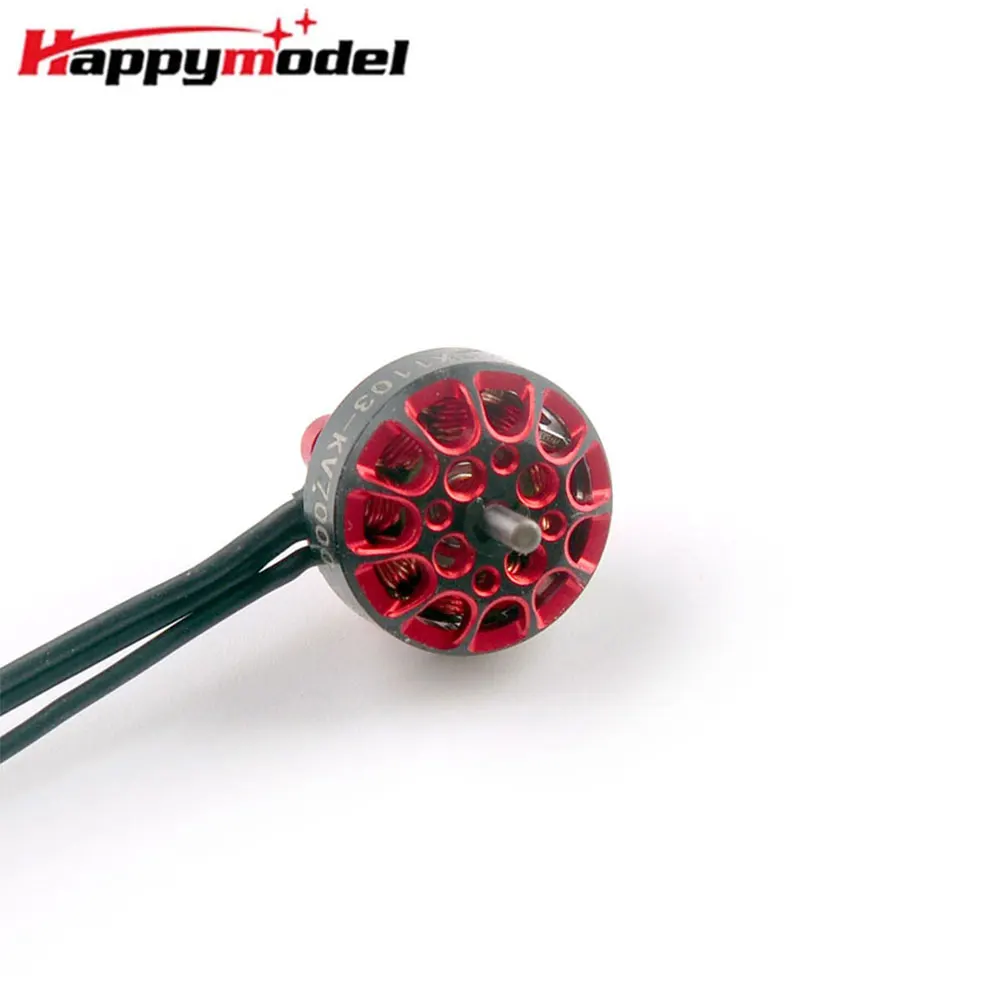 Happymodel 업그레이드된 브러시리스 모터, RC 드론 FPV 이쑤시개 Mobula7, EX1103S 1103, 6000KV, 7000KV, 8000KV, 12000KV, 2-3S, 4 개