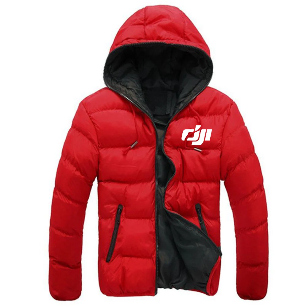 Six Color Cotton Casual Hooded Jacket for Men