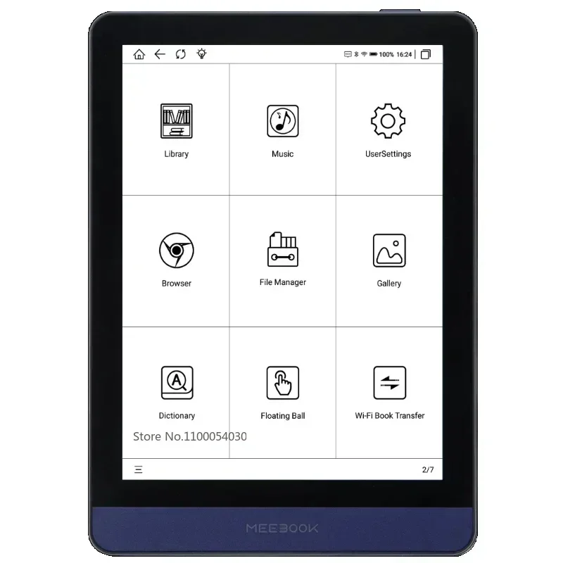 In Stock Meebook M6 E-book Reader 6 inch E-ink 300PPI Screen Ereader with Dual Color Frontlight 3G/32GB Android 11 EBook Reader
