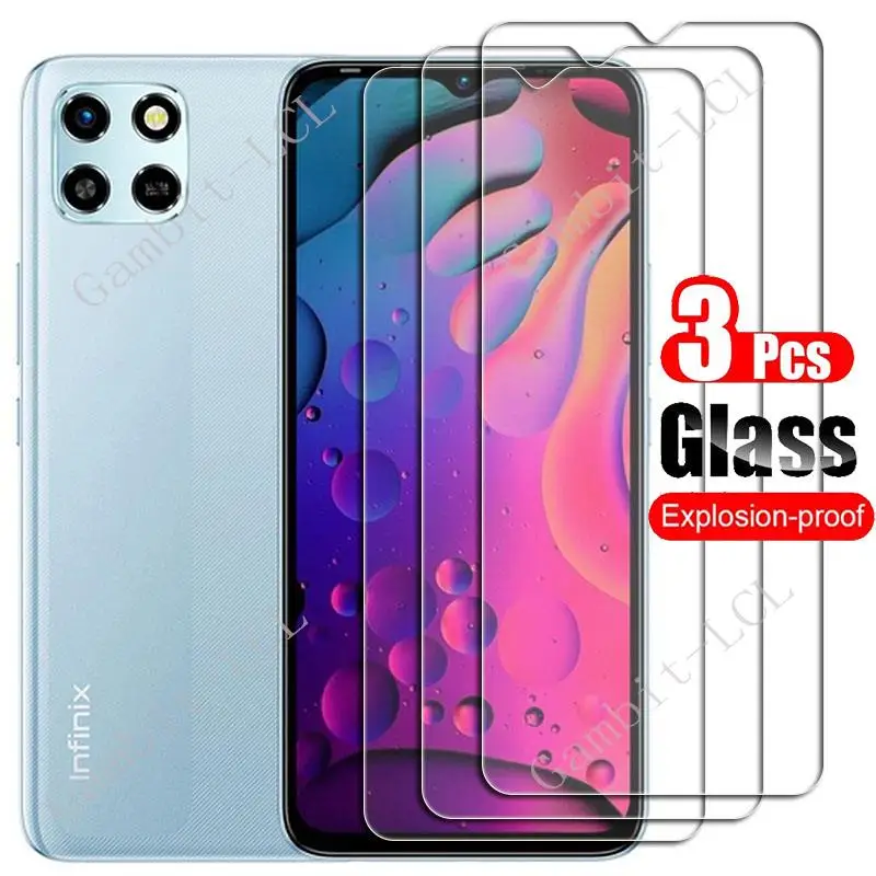 

Закаленное стекло для Infinix Smart 6 HD 6,6 дюйма, Защитная пленка для Smart6HD Smart6 X6511B, X6511 X6512, защитная крышка для экрана, 3 шт.