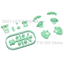 Switch Lite Custom Button Set - Complete Replacement Kit (Green)