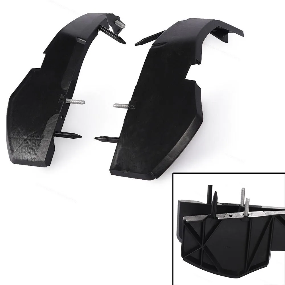 

2 шт. правый левый передний фиксатор бампера черная панель для Dodge Challenger 2015-2021 передний пластик 68375013AA абсолютно новый