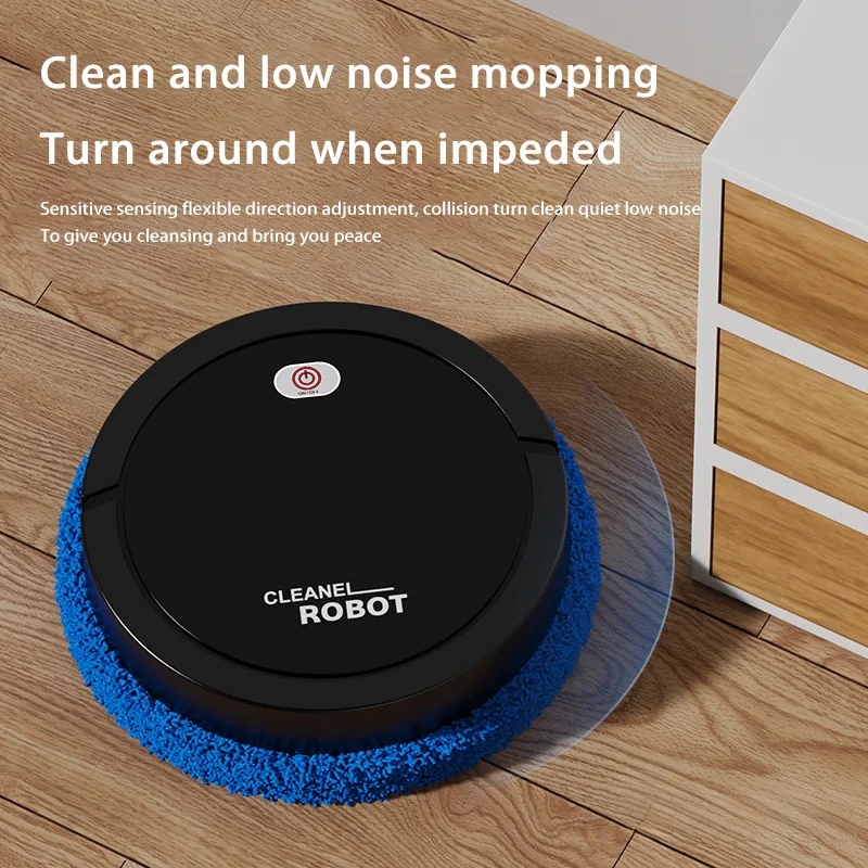 Xiaomi Intelligent Mopping Robot USB Rechargeable Wet Dry Two Use Mini Smart Sweeping Machines Silence Durable Household Offices 3