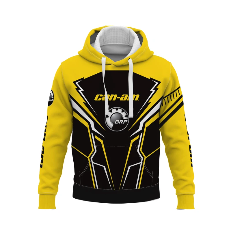 thumbnail image 1 of Nueva chaqueta de motociclismo para exteriores con estampado digital 3D del logotipo BRP CAN AM para hombre, estilo informal, de tendencia urbana, talla 100-6XL, 1 of 5