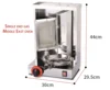 Commercial Automatic Barbecue Grill Machine Gas Rotisserie Rotary Barbecue Doner Kebab Equipment 4