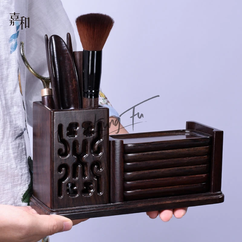 Rosewood tea ceremony six gentlemen set combination