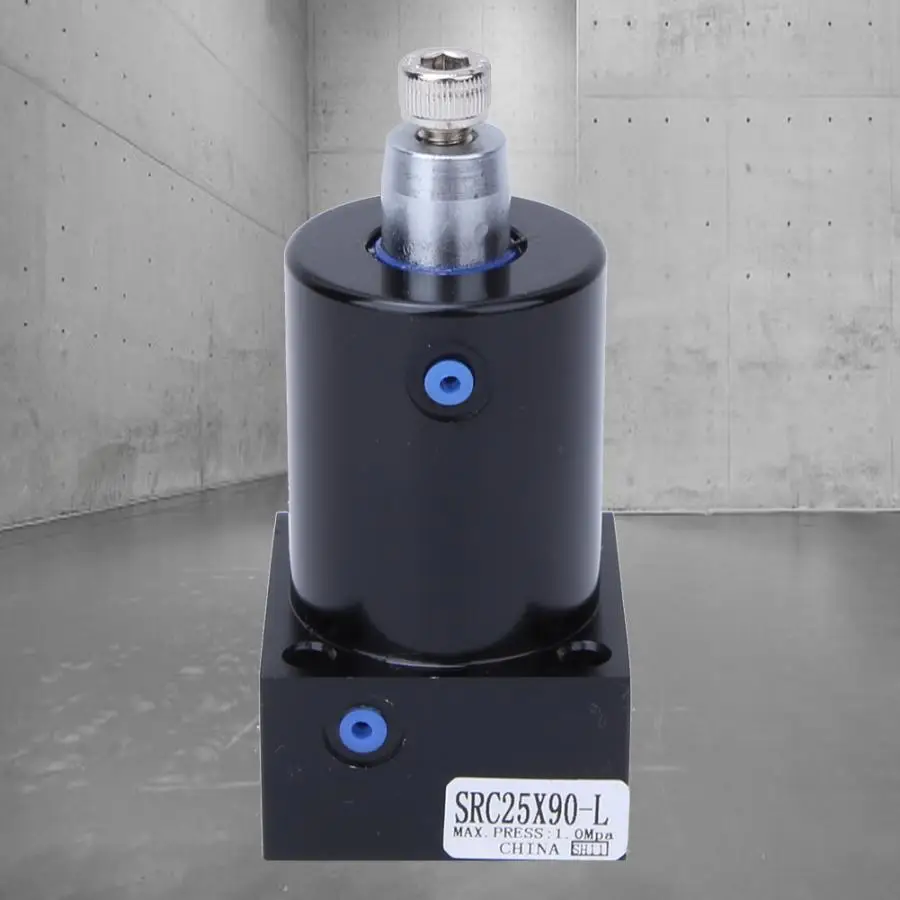 SRC25X90R High Density Pneumatic Cylinder SRC25 90 Degrees Hard Oxidized Air Cylinder for Industrial Machinery SRC25X90R High Density Pneumatic Cylinder SRC25 90 Degrees Hard Oxidized Air Cylinder for Industrial Machinery