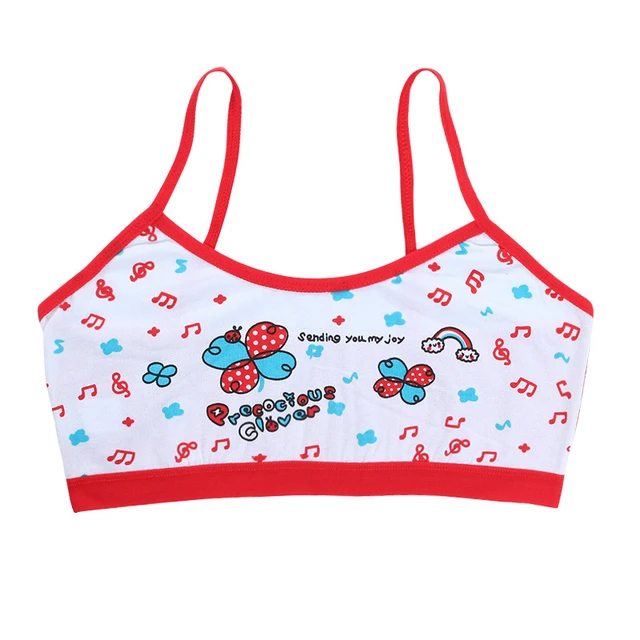 Girls Training Bras Young Girl Bra Underwear - Cotton Kids Bras Teenage  Underwear - Aliexpress