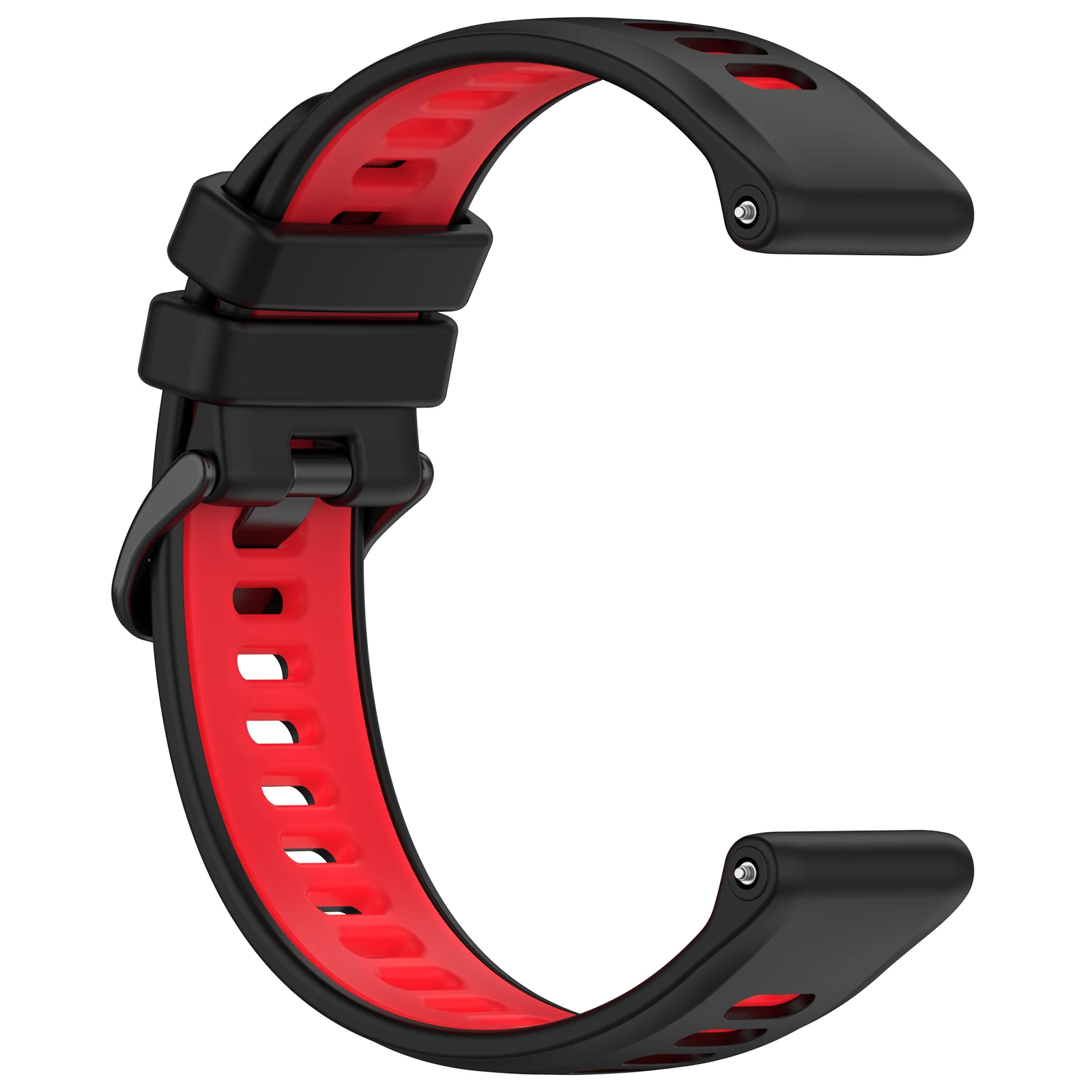 Two-Tone Silicone Sports Wristband - Comfortable Strap for Forerunner Series