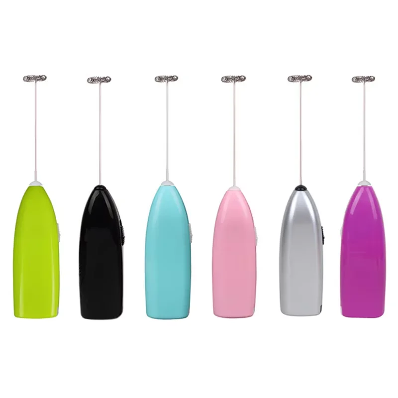 Electric Handheld Milk Frother and Foamer - Battery Operated Whisk for Perfectly Frothed Coffee