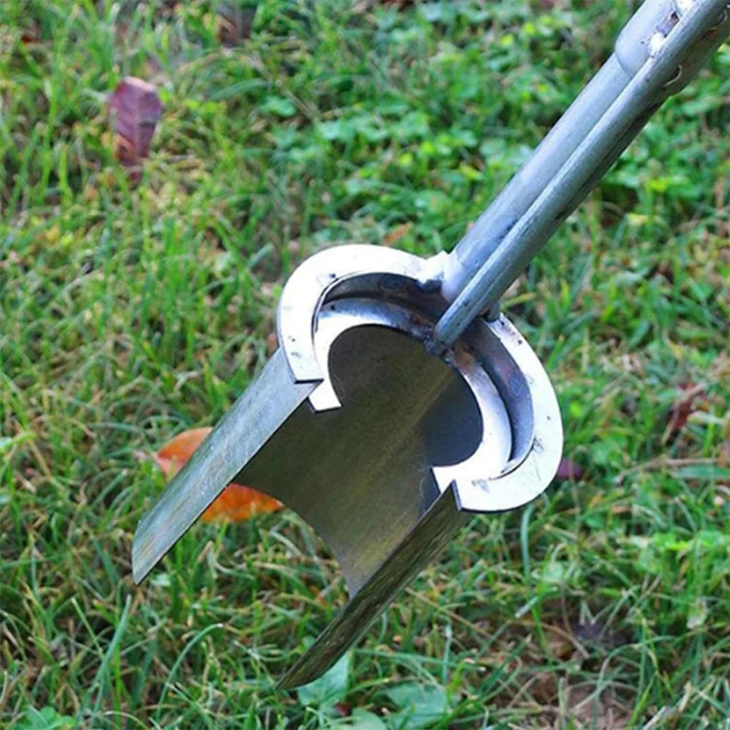 Bulb Planter Tool, 2024 Upgrade Plant and Fruit Tree Seedling Transplanter  Digging Hoes Lawn Aerator,Garden Tools for Seed Plan 4