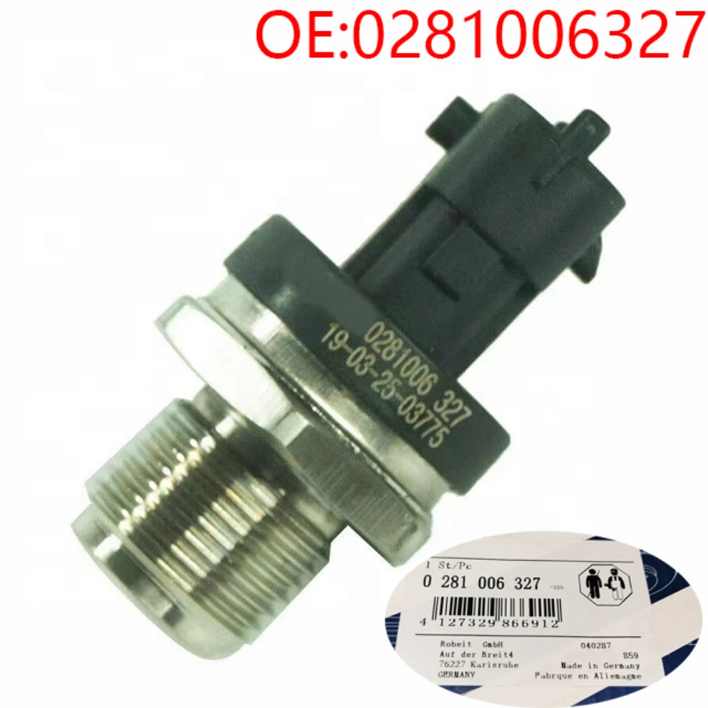 

NEW 0281006327 Fuel Rail Pressure Sensor 0281006112 028102850 0281002937 For Cumminss Dodgee R-AM 2500 3500