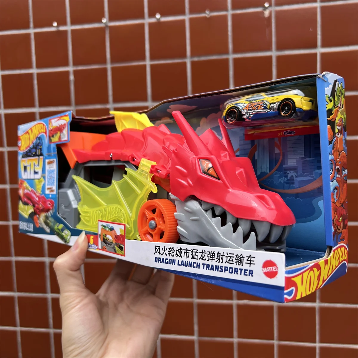 Pista Hot Wheels Action Choque Épico Con Lanzador Y 2 Loopings – Incluye Un Coche, Juguete +6 Años