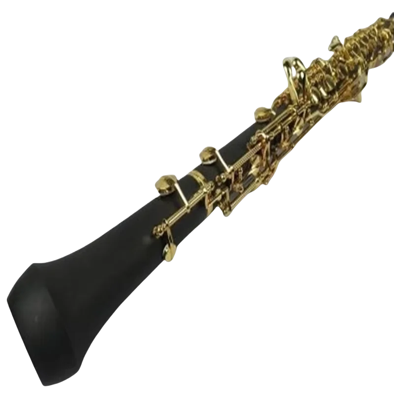 Excellent semiautomatic composite wood concert oboe,gold-plating C key