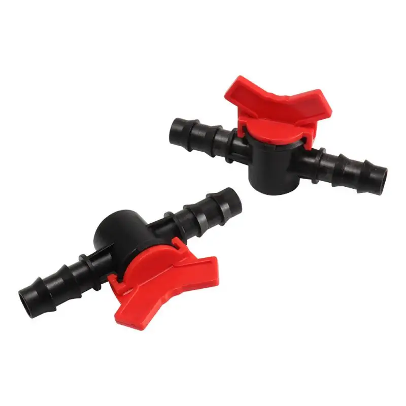 

16PE Pipe Switch Ball Valve Greenhouse Irrigation Watering Fittings Turn Off Water Boiling Water Switch Double 16mm Pipe Switch