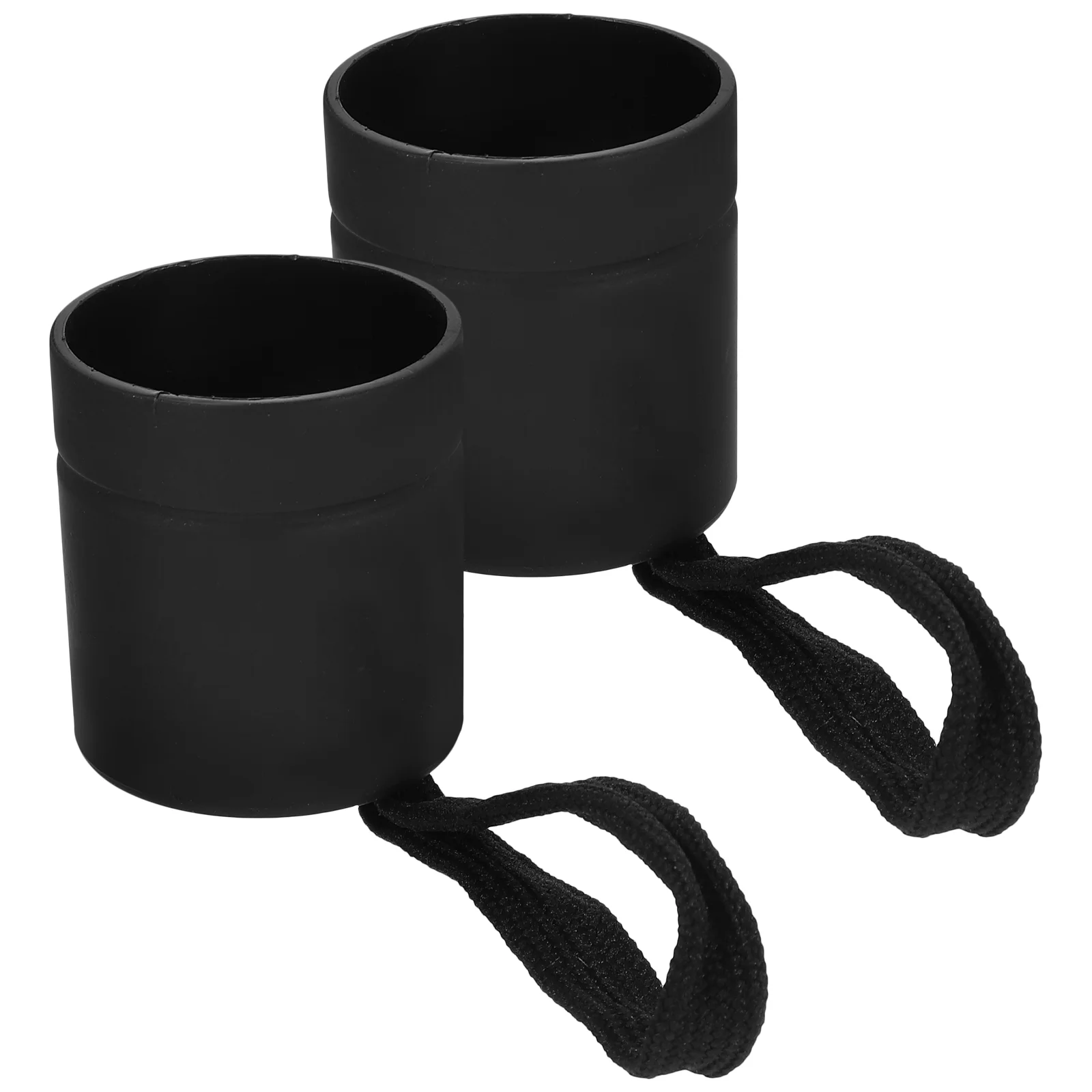 Umbrella Handle Replacement 2 Pcs Compact Handle Folding Grip Accessories Rain Replaceable Foldable Umbrella Sturdy Frosted Rain Umbrella