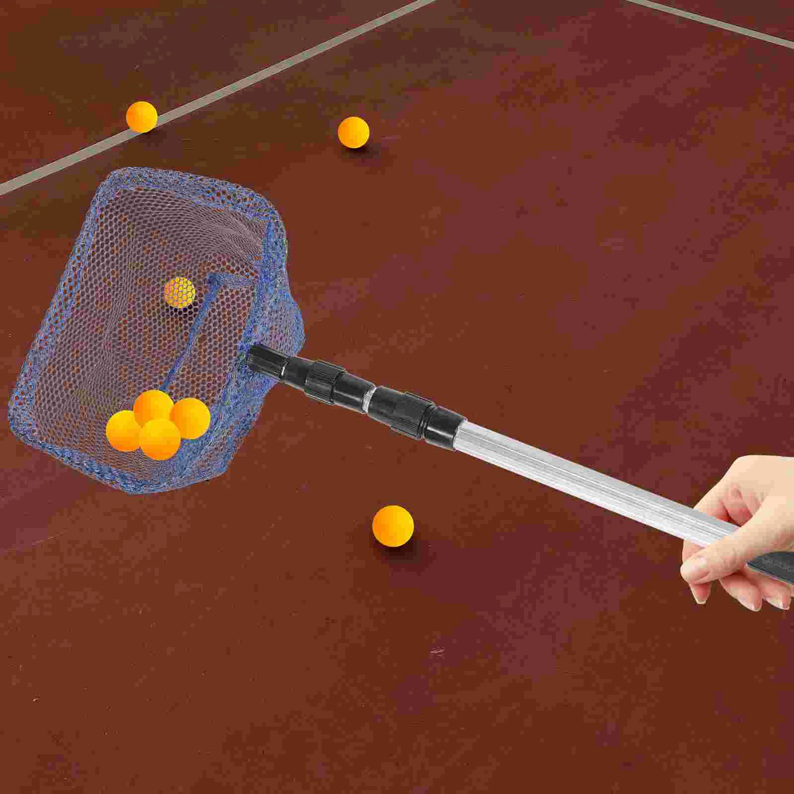 

Adjustable Table Tennis Ball Collector Telescopic 3-piece Pole Table Tenni Ball Picker Net Ping Pong Ball Picking Up Ball Picker