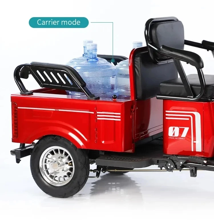 Tricycle electric made in China high quality low price 3 wheel electric scooter for adults tricycles 800w