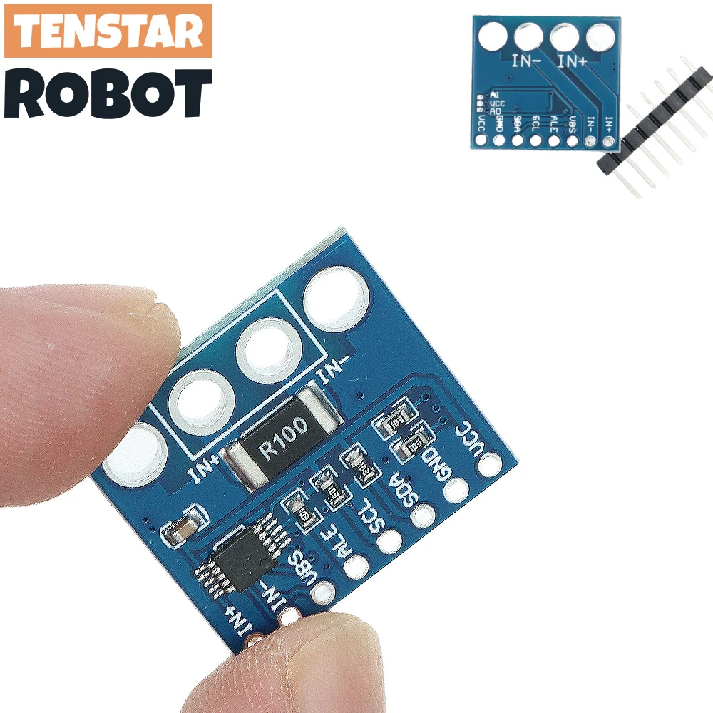 รูปสินค้า โมดูลเซ็นเซอร์วัดกระแสไฟฟ้า 2 ทิศทาง I2C