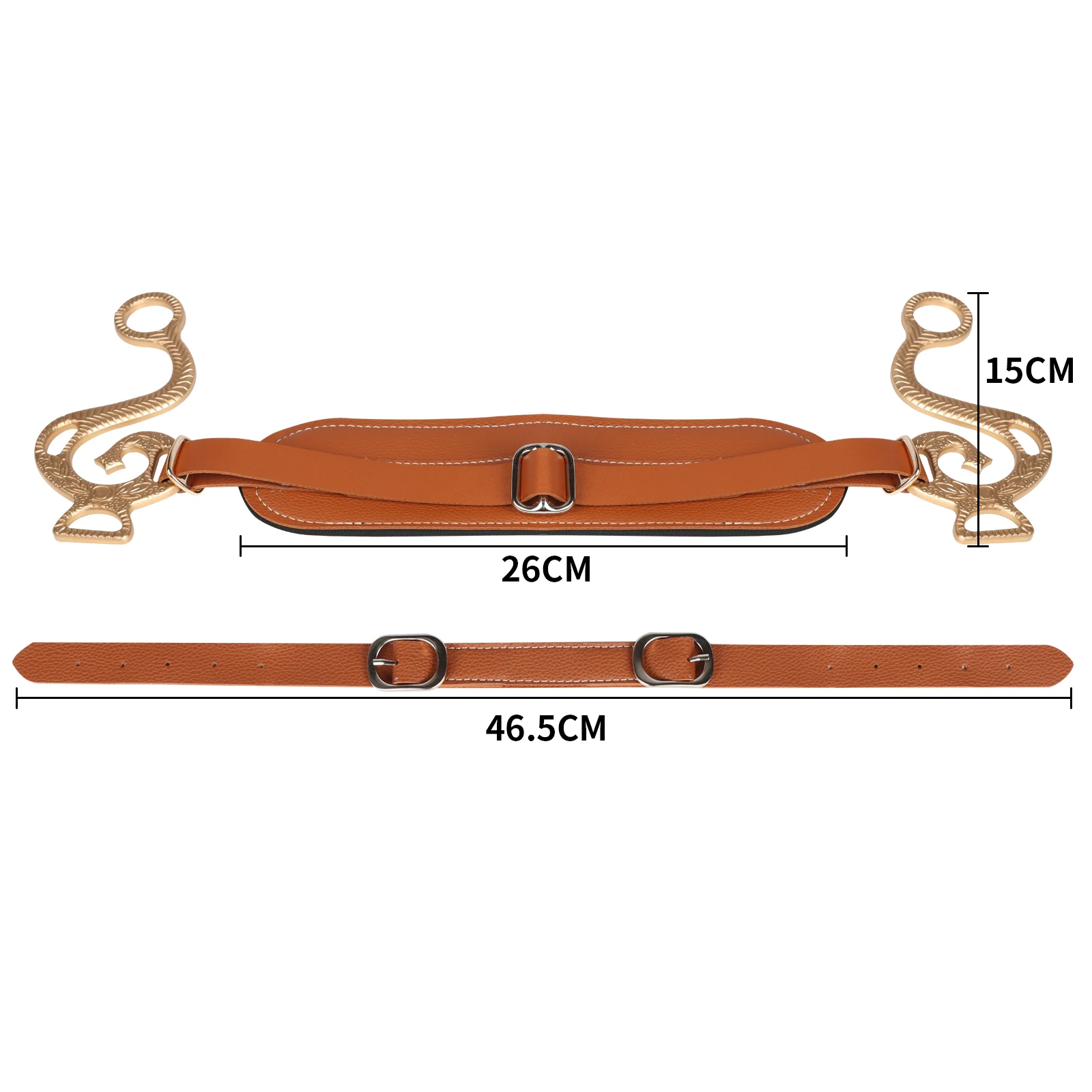 CHALLENGER Horse Western English Leather Bitless Sidepull