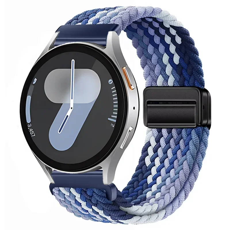 Magnetic Nylon Braided Strap - 20mm/22mm Bracelet Wristband