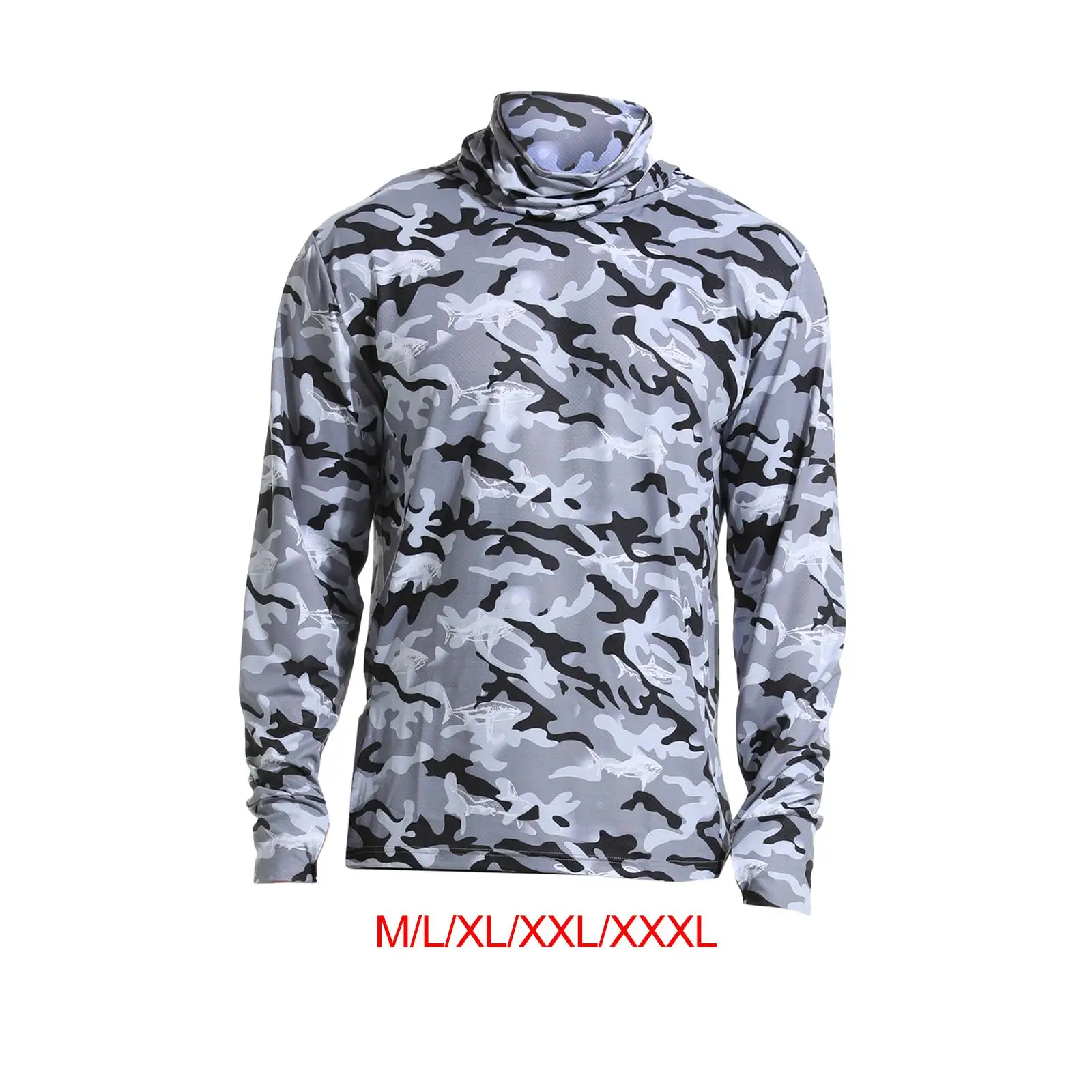 Men\`s Sun Protection Hoodie Shirt Cooling Shirt for Running