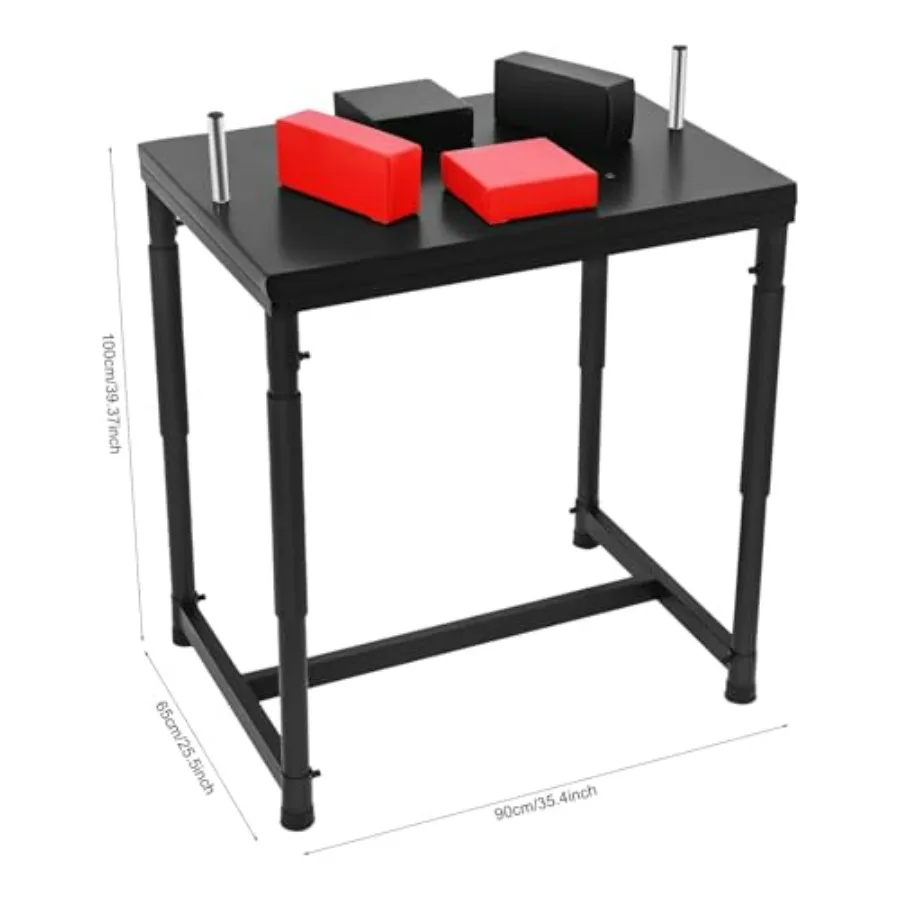 Arm Wrestling Battle Table,2200IBS Adjustable Design Wrist Professional Arm Wrestling Table,Standard Wrist Strap Strength Traini