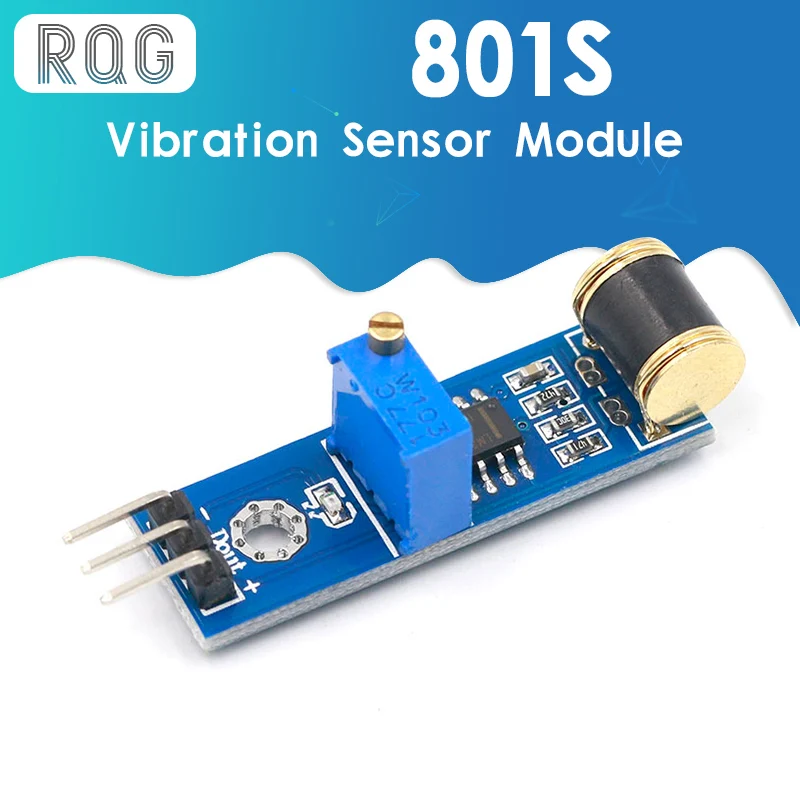 801S Vibration Sensor Vibration Module Analog Output Sensitivity Adjustable