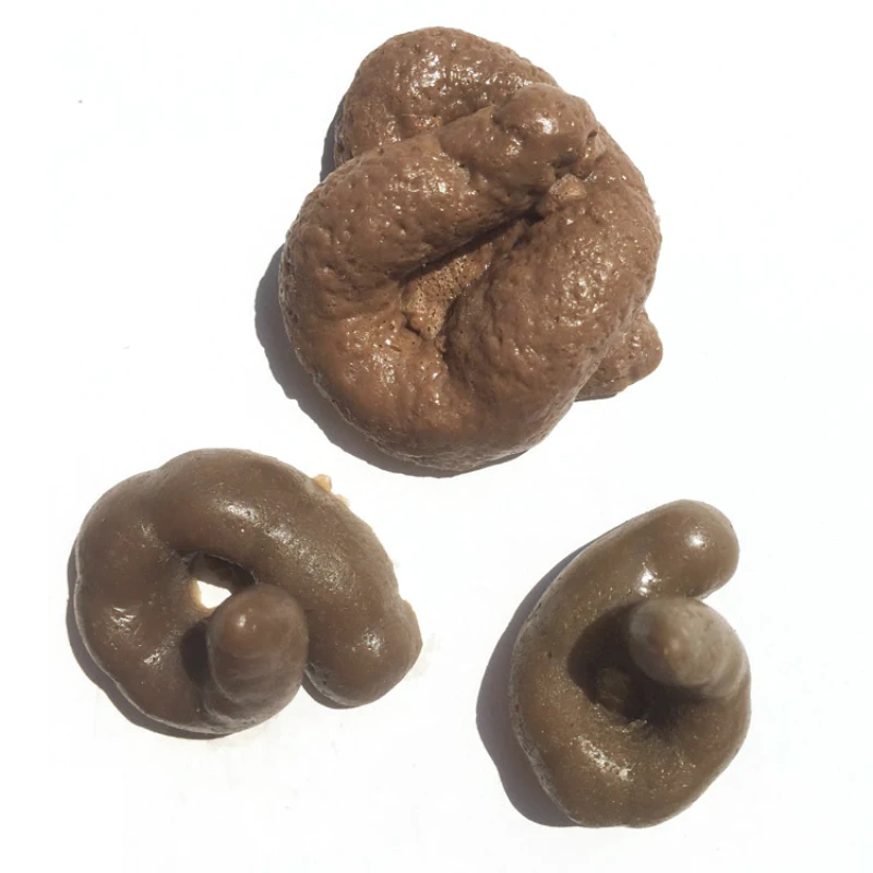 Realistic Shit Gift Funny Toys Fake Poop Piece Of Shit Prank Antistress Gadget Squishy Toys Joke Tricky Turd Mischief 1PCS