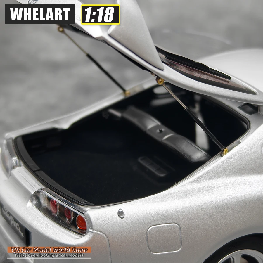 WHELART ダイキャストモデル 1/18 トヨタ スープラ A80 車模型 友達へ