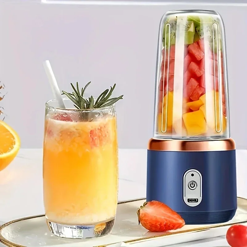 Portable 500ml Electric Juicer Household USB Charging Multi-function Juicer Smoothie Blender Sports Kettle Juicing Cup fruit juicer