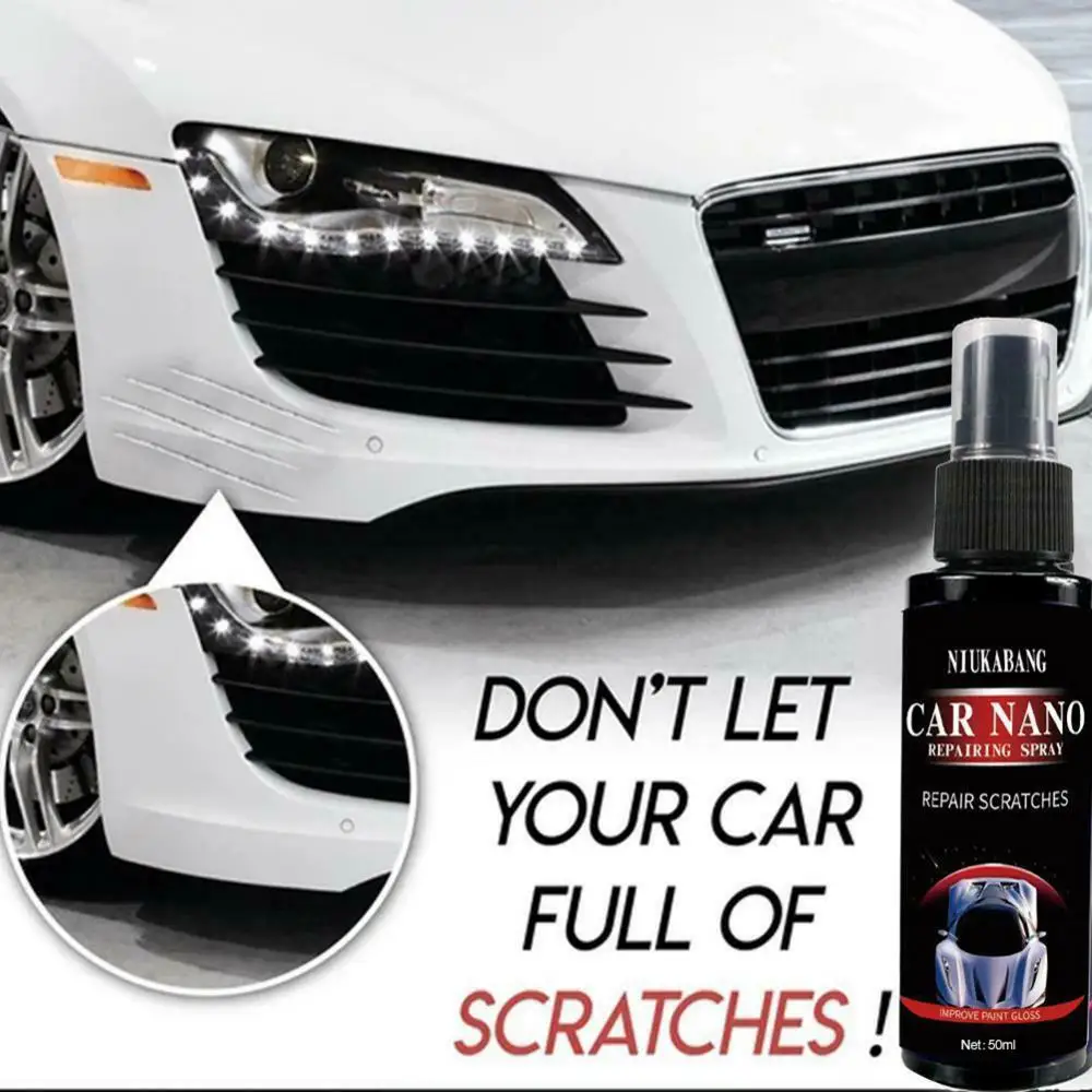 120/100ml Nano Repairing Coating Spray For Car Paint Polish Wax For Car Coat Products Bike Rv Suv Truck Boat Body Coating