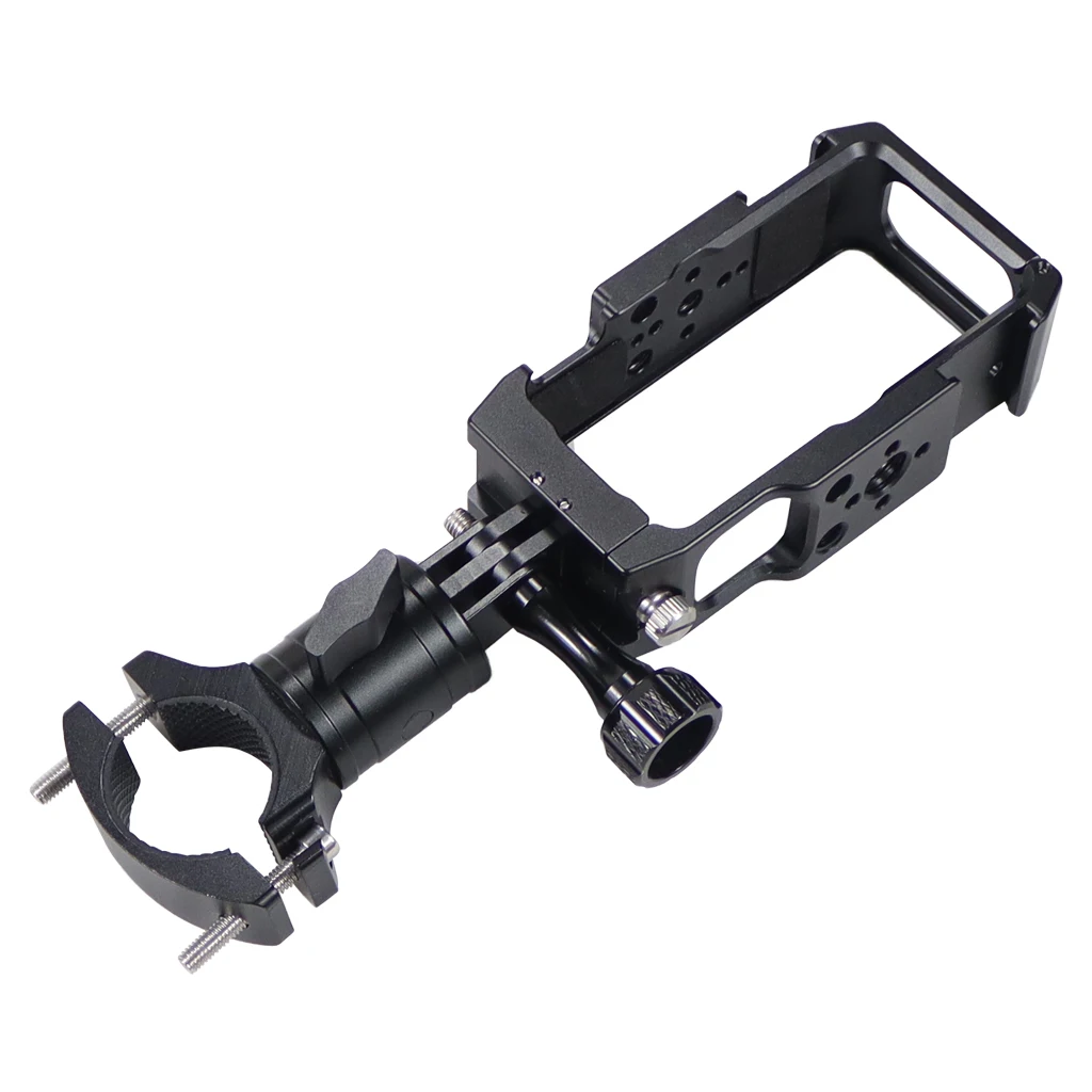 Magnetic Action Camera Cage For Action 2 Dual-screen Full Cage w/ Cold Shoe Mou
