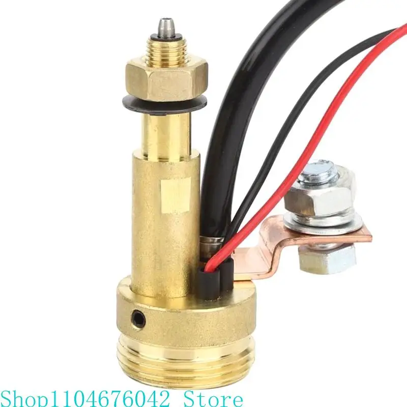 Welding Panel Adapter Euro Panel Socket Central Connector Adapter for MIG Welding Machine Torch Copper Plastic