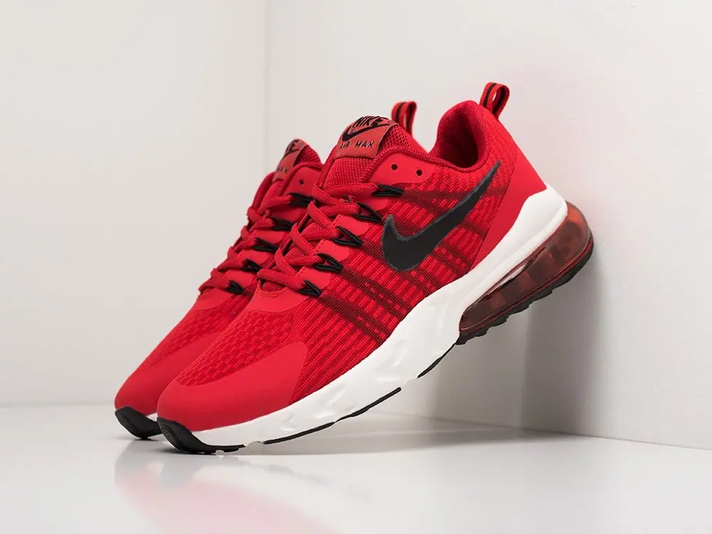Кроссовки Nike Air Max 270 React Красный Демисезон Мужской | Обувь