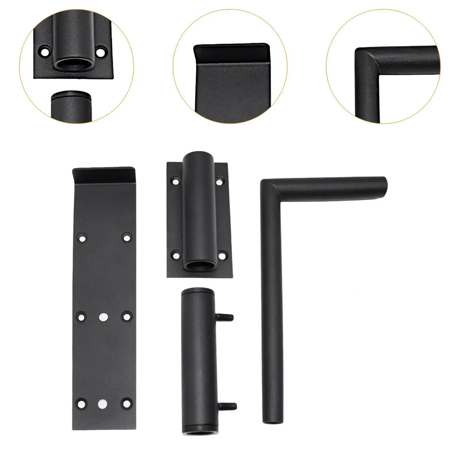 Barn Door Latch Lock Multipurpose Yard Simple Assembly Slide Latch Lock Bolt