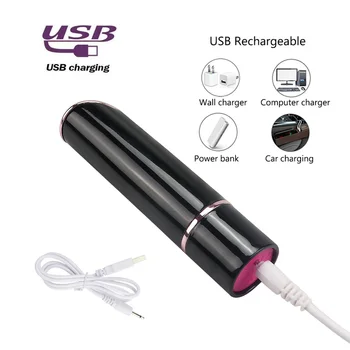 Rechargeable Lipstick Vibrating Egg Female Masturbation Vibrator Mini Vibrator Adult Products 18 Sex Products Private Items 5