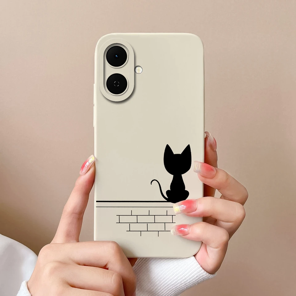 Cartoon Astronaut Cactus Anti-Fingerprint Creative Back Cover Case