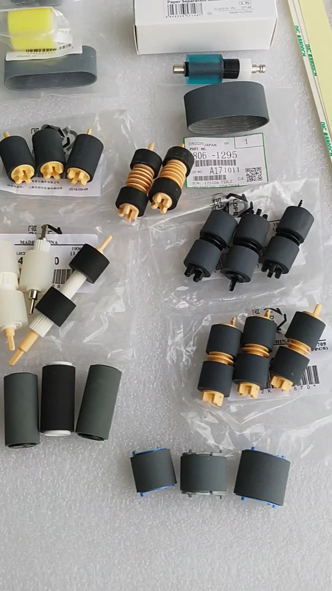 50 шт. 25SA40960 резиновая шина ролика подачи захвата BH600 BH920 оригинал для Minolta