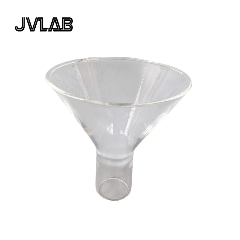붕규산 유리 분말 깔때기 충전 깔때기 상단 I.D. 100mm 스템 L× O.D. 30mm × 20mm 교체용 파이렉스(2개 팩)