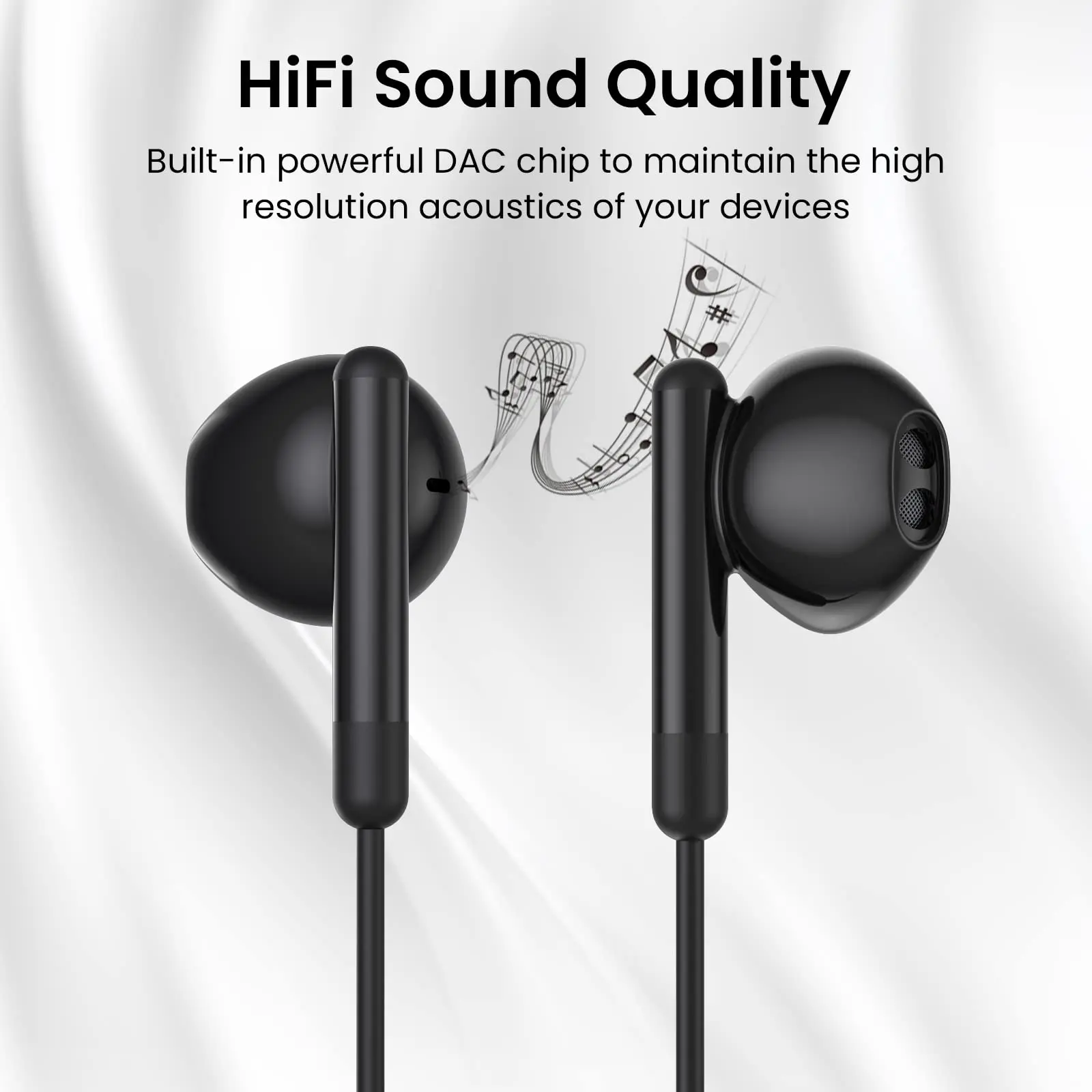 갤럭시 S24 울트라 C 타입 이어버드 유선 헤드폰, 마이크 DAC 칩 포함, 3.5mm 이어폰, S23 S22 S21 + 울트라 노트 20 10 액세서리