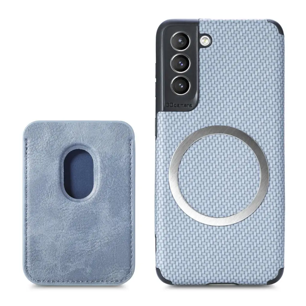 Magnetic Magsafe Wallet Card Holder with Wireless Charging Capability