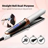 4 Gears Adjustable Temperature 2in1 Professional Flat Iron Hair Straightener Fast Warm-up Styling Tool for Wet or Dry Hair 1