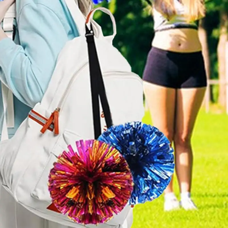 Backpack Cheer Pom Holder 2X Cheerleader Backpack Cheer Pom Lanyard Bag Accessories For For Protection